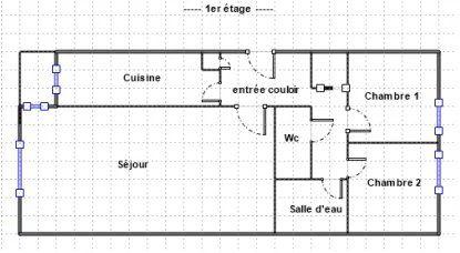 Appartement - 64 m² - 3 pièces