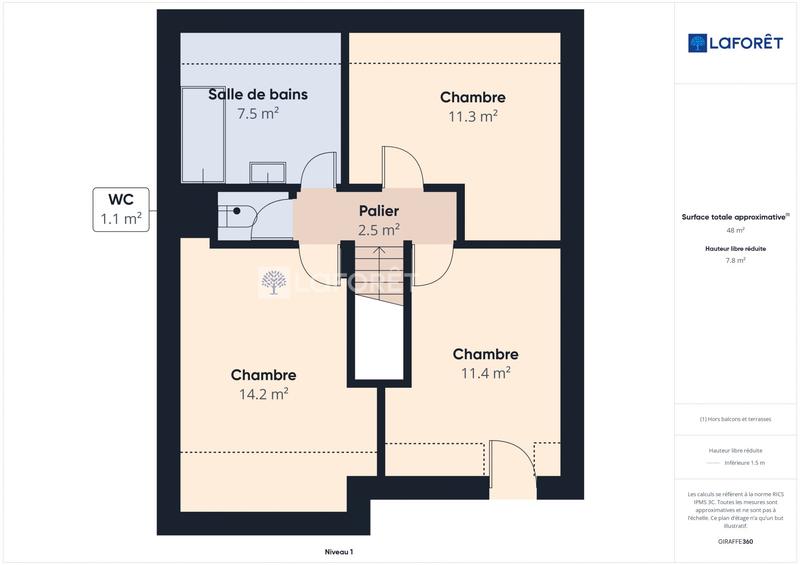 Maison - 100 m² - 5 pièces