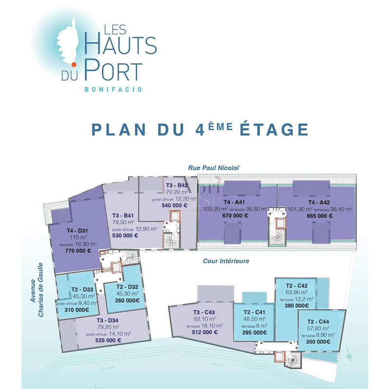 Appartement - 79 m² - 3 pièces