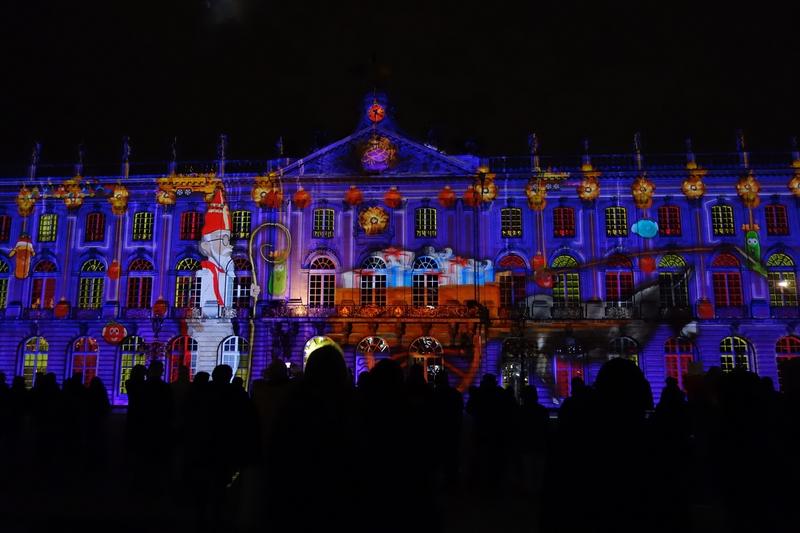 Mapping video de la Saint-Nicolas