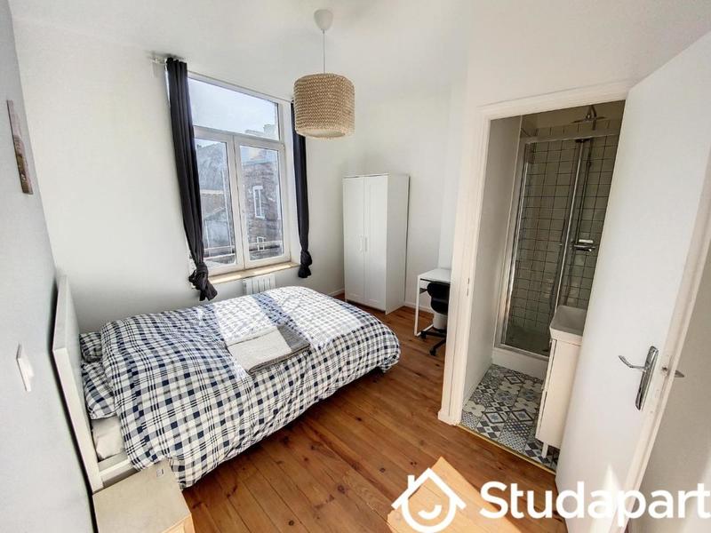 Chambre - 12 m² - 1 pièce