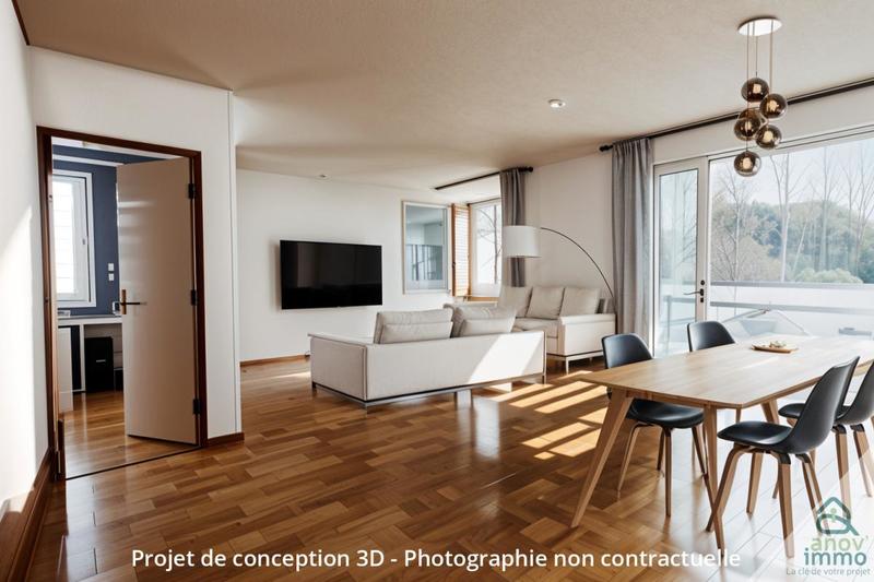 Appartement - 66 m² - 3 pièces