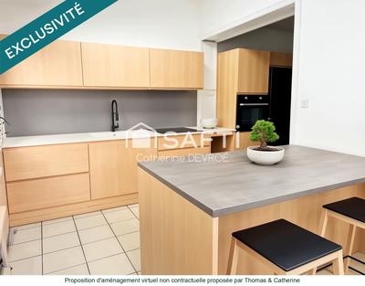 Maison - 80 m² - 3 pièces