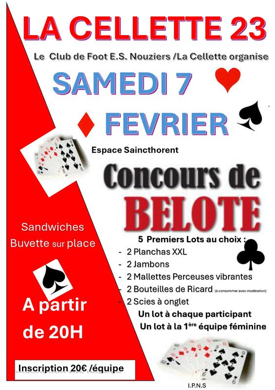 Concours de Belote