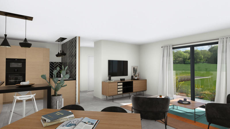 Maison - 88 m² - 4 pièces