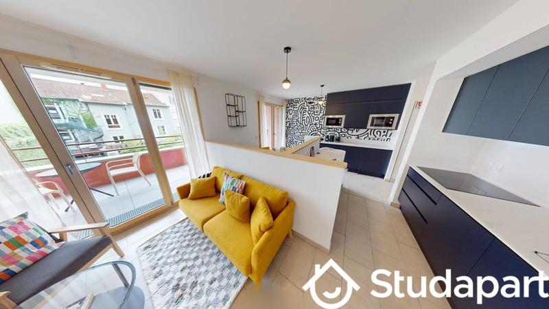 Chambre - 16 m² - 1 pièce