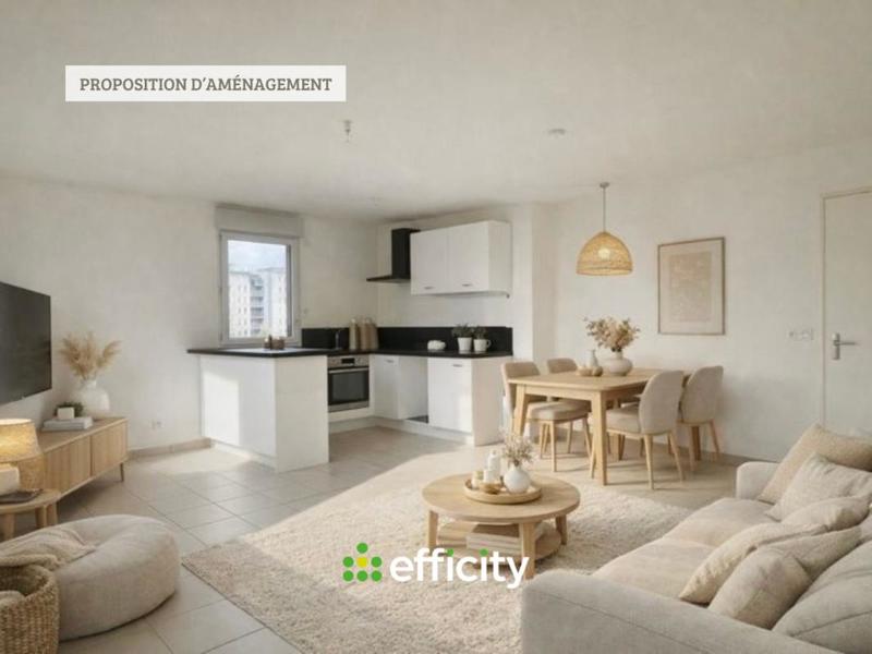 Appartement - 59 m² - 3 pièces