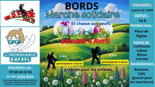 Marche solidaire avec chasse aux œufs