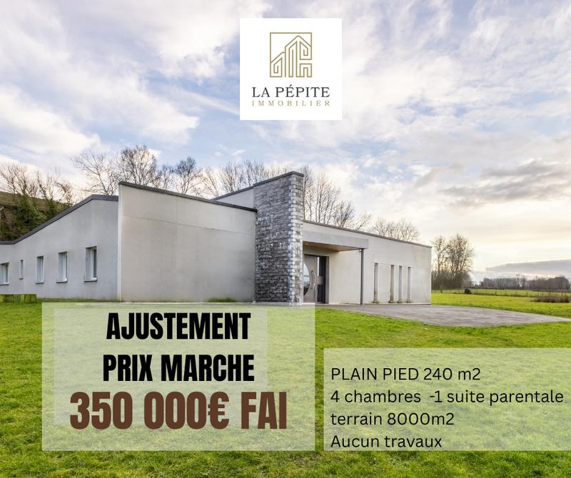 Maison - 240 m² - 8 pièces
