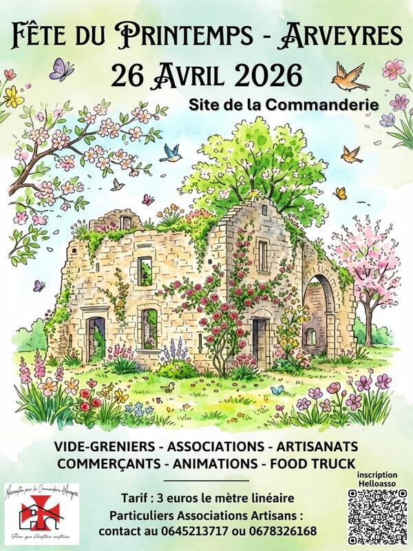 Vide grenier - fête du printemps