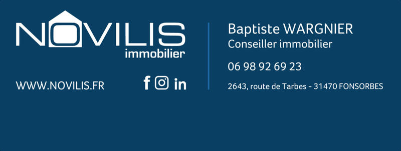 Terrain constructible - 850 m²