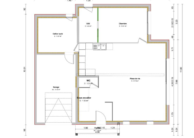 Maison - 135 m² - 5 pièces