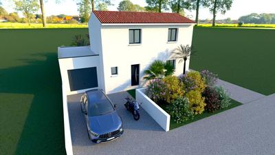 Maison - 80 m² - 4 pièces