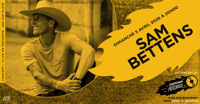 Sam Bettens en concert (côté Records)