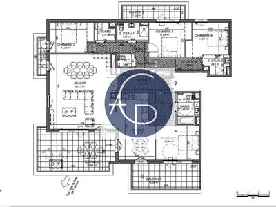 Appartement - 157 m² - 5 pièces