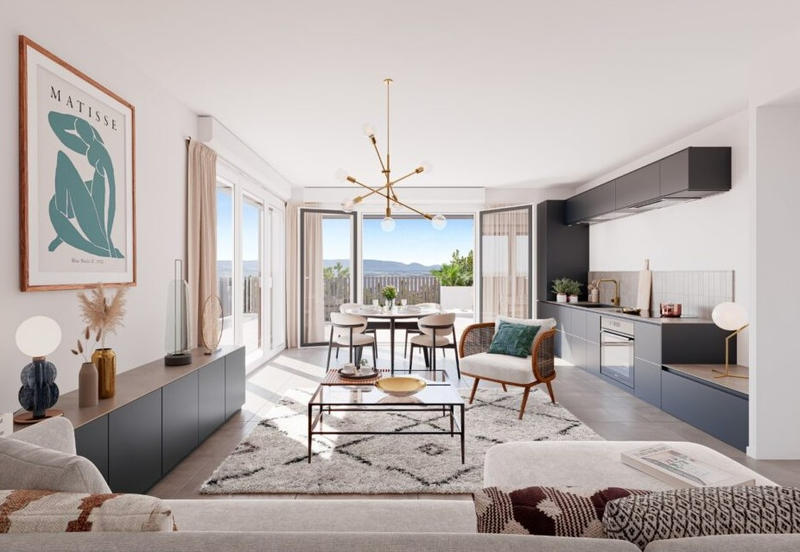 Appartement - 93 m² - 4 pièces