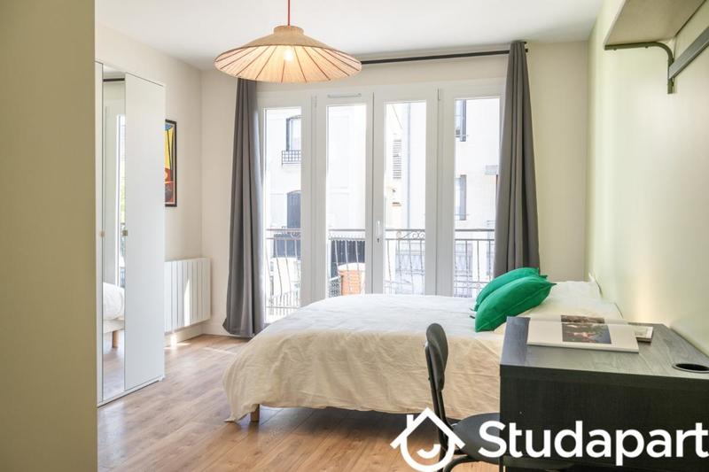Chambre - 18 m² - 1 pièce