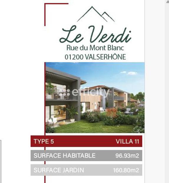 Maison - 96 m² - 5 pièces