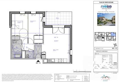 Appartement - 66 m² - 3 pièces
