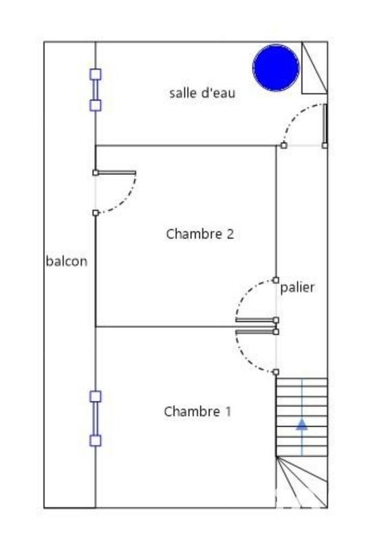 Appartement - 56 m² - 3 pièces