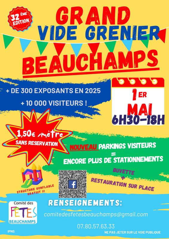 Vide grenier du 1er mai