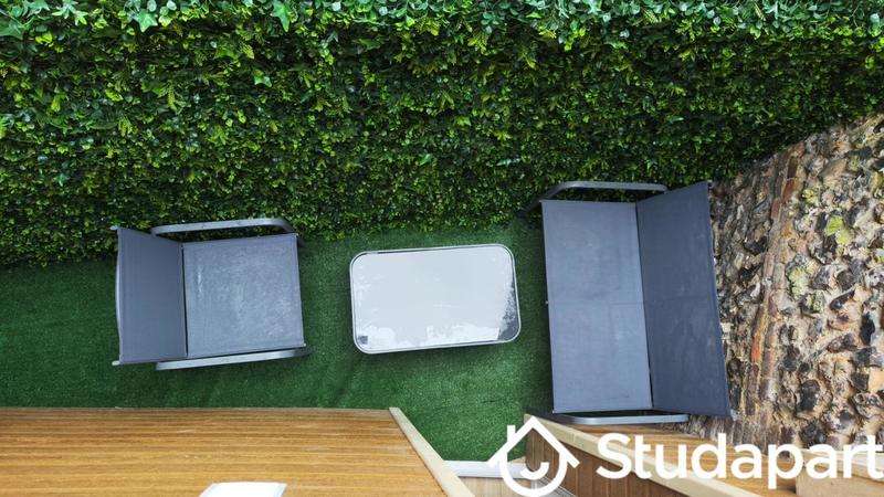 Chambre - 12 m² - 1 pièce