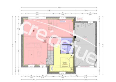 Maison - 90 m² - 5 pièces