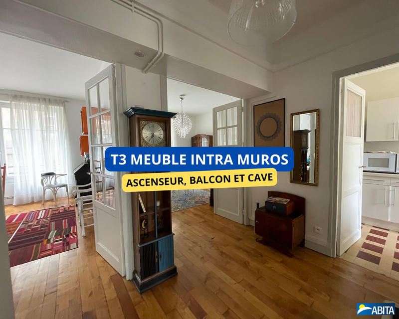 Appartement - 80 m² - 3 pièces