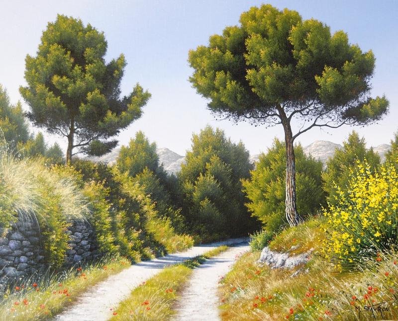 Exposition : Michel Stavron – Paysages et natures mortes