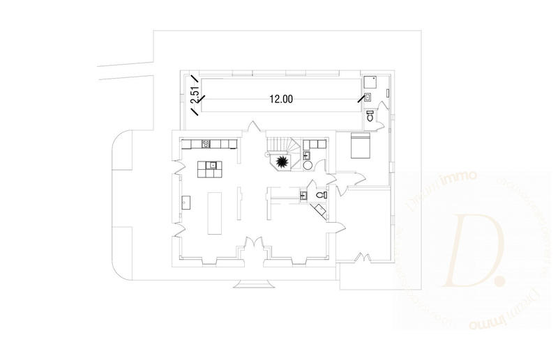 Maison - 200 m² - 9 pièces