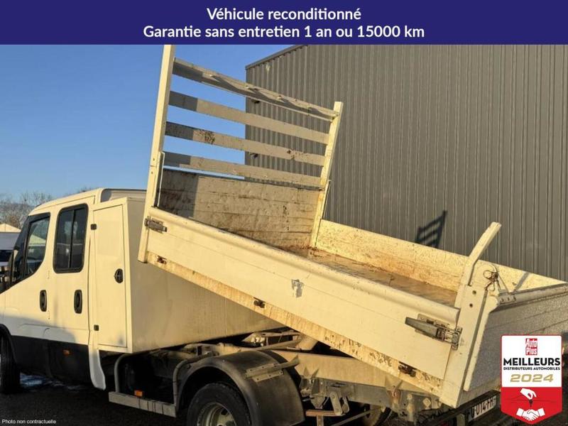 Iveco Daily 35c14 Benne Coffre Double Cabine Rj 6 places