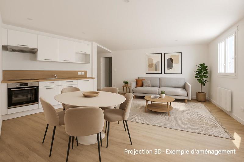 Appartement - 81 m² - 3 pièces