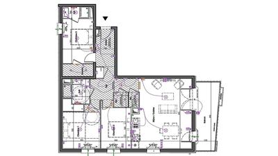 Appartement - 91 m² - 4 pièces