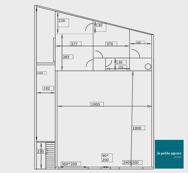 Loft - 161 m² - 5 pièces