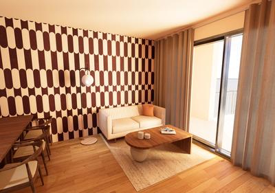 Appartement - 64 m² - 3 pièces