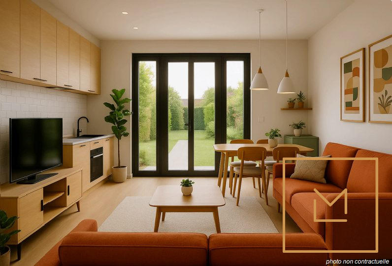 Appartement - 64 m² - 3 pièces