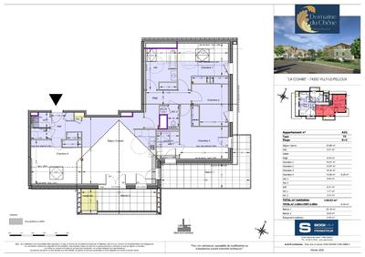 Appartement - 124 m² - 5 pièces