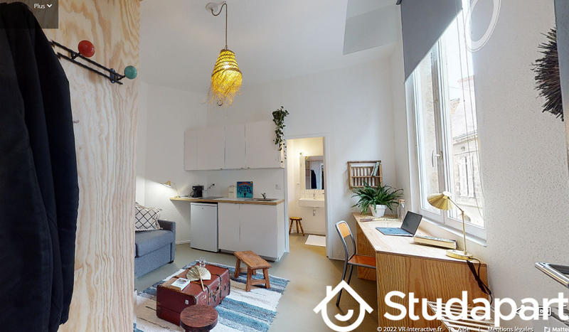 Appartement - 19 m² - 1 pièce