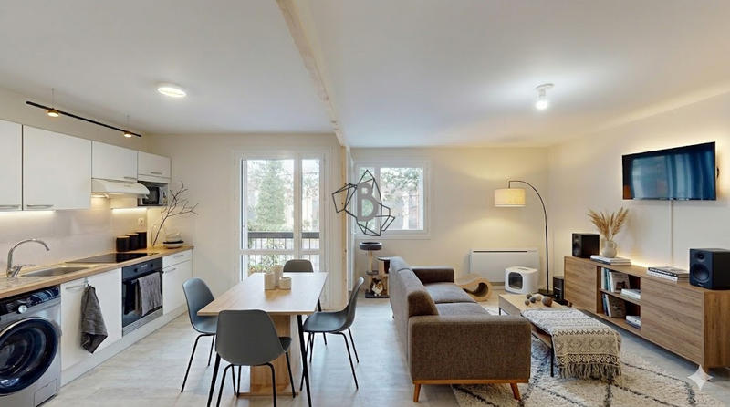 Appartement - 65 m² - 3 pièces