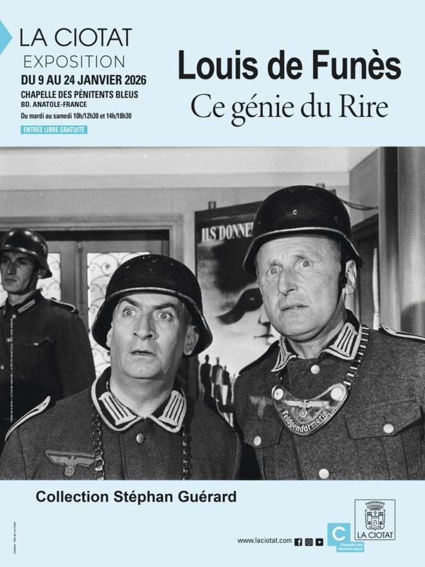 Exposition Louis de Funès, ce génie du rire