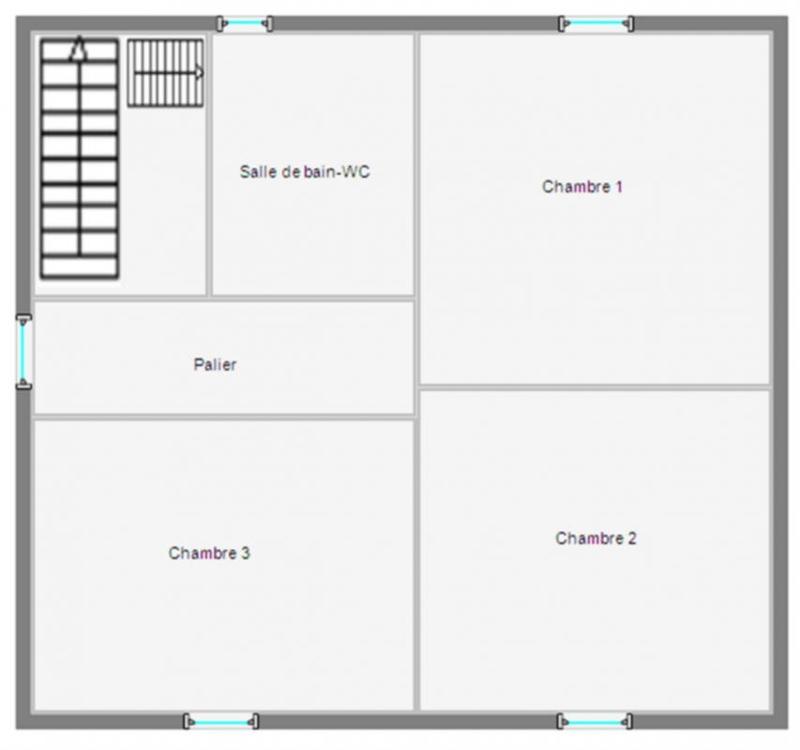 Maison - 94 m² - 5 pièces