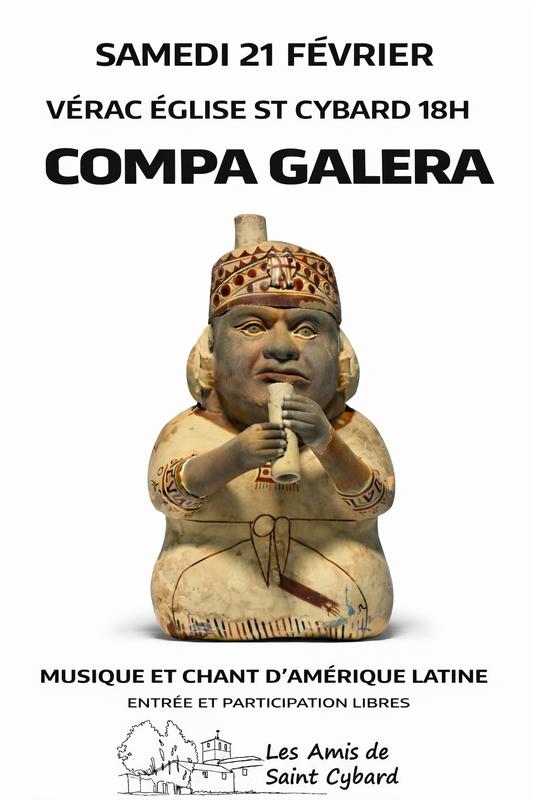 Récital Compa Galera - Musique et chant d'Amérique Latine