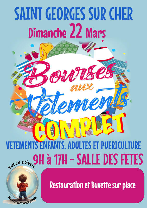 Bourse vêtements et puériculture