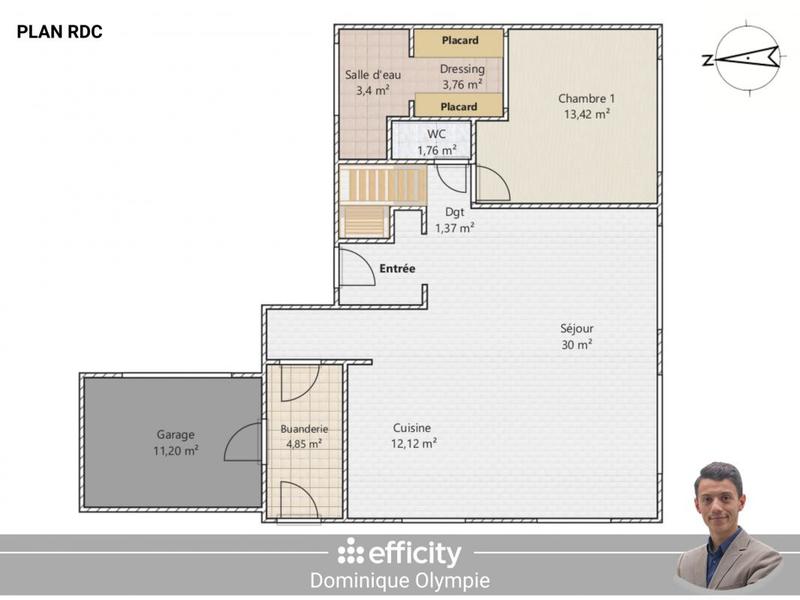 Maison - 127 m² - 6 pièces