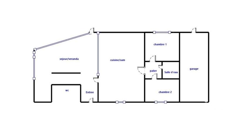 Maison - 75 m² - 4 pièces