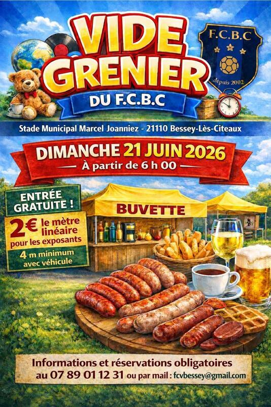 Vide-grenier du football club bessey-lès-cîteaux