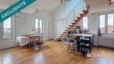 Duplex - 109 m² - 6 pièces