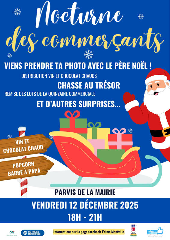 La nocture de Noël des commerçants