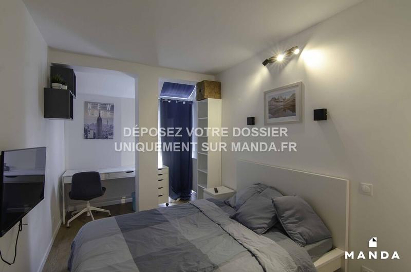 Chambre - 9 m² - 4 pièces