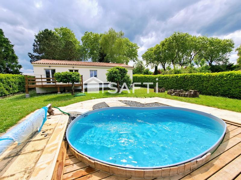 Maison - 95 m² - 3 pièces